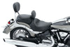 Mustang 79454 fits Yamaha 06-15 Roadliner, Stratoliner Wide Touring Solo Seat w/ Driver Backrest - Black