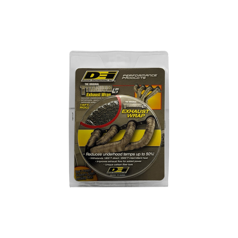 DEI  10129 Exhaust Wrap 2in x 15ft - Titanium
