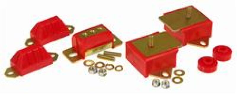 Prothane 367 76-86 fits Jeep CJ5/7/8 Drivetrain Kit - Red