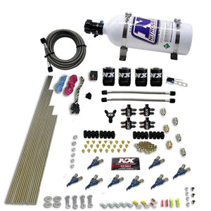 Nitrous Express 80005-05 8 Cyl Alcohol Nitrous Kit (250-550HP) w/5lb Bottle
