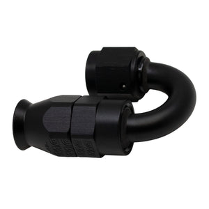 DeatschWerks 6-02-0853-B 6AN Female Swivel 180-Degree Hose End PTFE (Incl Olive