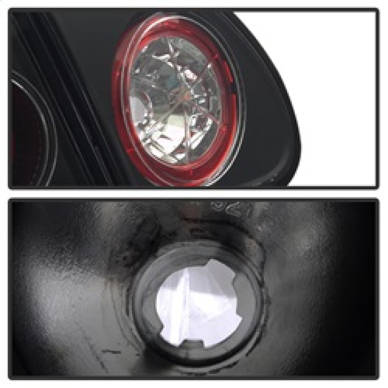 Spyder 5007339 fits Toyota 03-08 Corolla Euro Style Tail Lights Black ALT-YD-TC