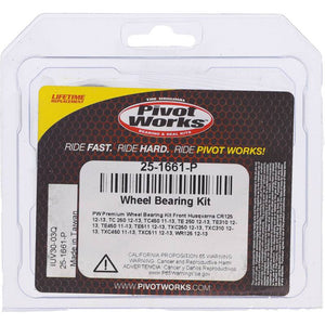 Pivot World 25-1661-P Husqvarna Wheel Bearing Kit Premium Bearings