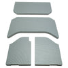DEI  50133 fits Jeep 07-10 Wrangler JK 4-Door Boom Mat Headliner - 4 Piece - Gra
