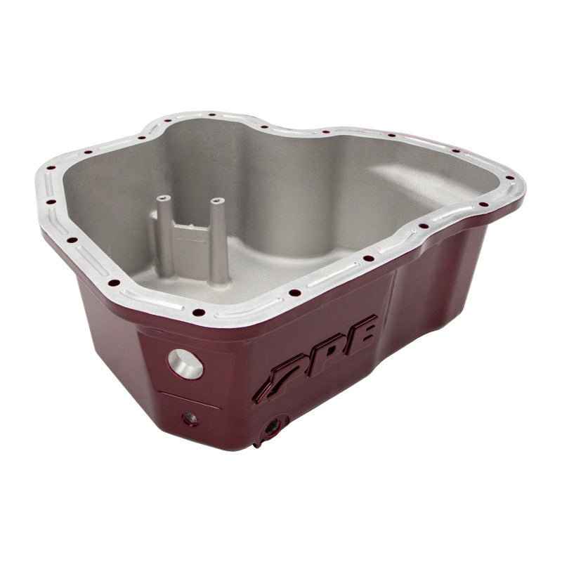 Wehrli 11-16 GM Duramax WCFab X PPE High Capacity Aluminum Oil Pan - Kiwi Green