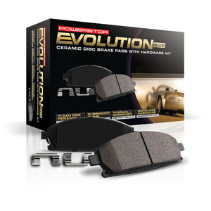 Power Stop 10-16 Hyundai Genesis Coupe Rear Z17 Evo Ceramic Pad w/Hardware
