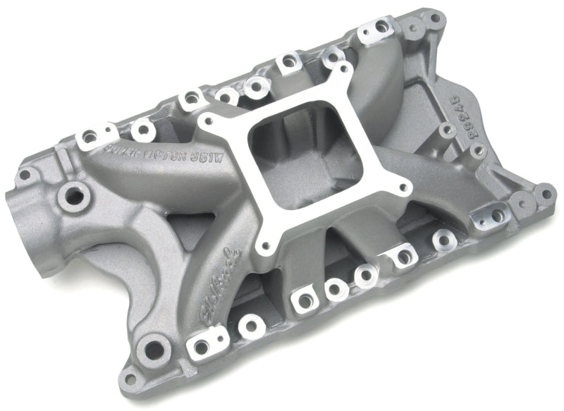 Edelbrock 29245 fits Ford Windsor Super Victor EFI Manifold 9 5In Deck