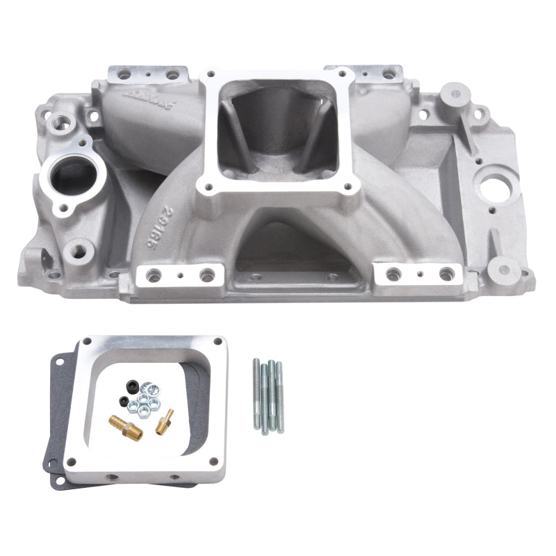 Edelbrock 29165 BBC Tall Deck Victor EFI Manifold Dominator Flange