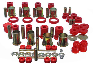 Energy Suspension 3.18131R 89-92 fits Chevrolet Camaro Red Hyper-flex Master Bushing Set