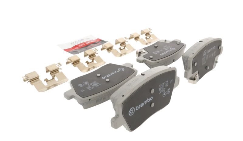 Brembo OE P30112N 19-22 fits Hyundai Veloster N Rear NAO Brake Pad