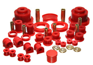 Energy Suspension 3.18134R 04 fits Pontiac GTO Red Hyper-flex Master Bushing Set