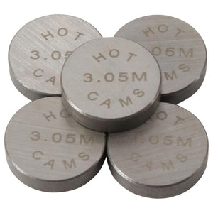 Hot Cams 5PK1300305 Shim Kits 3.050mm Thickness - 5 Pack