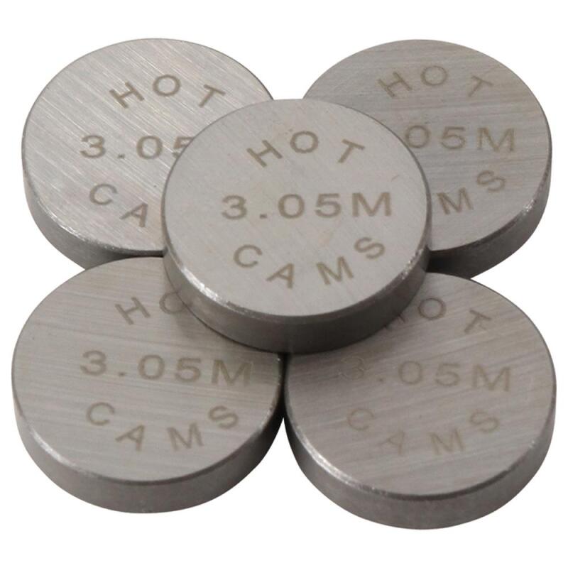 Hot Cams 5PK1300305 Shim Kits 3.050mm Thickness - 5 Pack