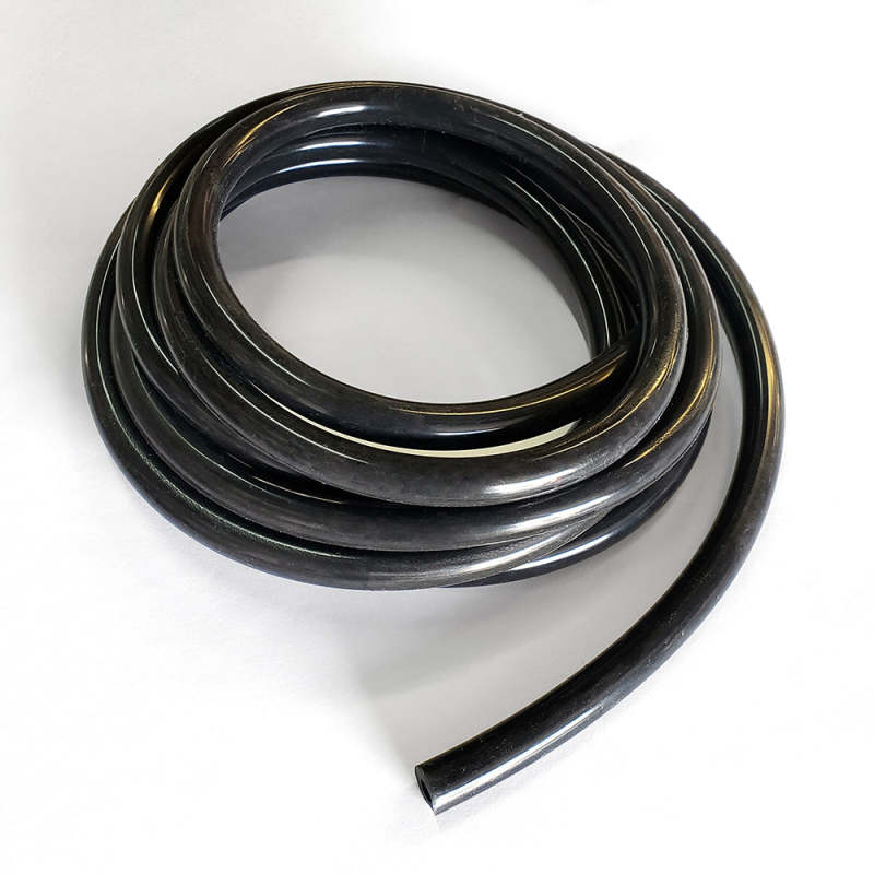 Ticon 132-04100-0001 Industries 5/32in / 4mm Black Silicone Hose - 100ft