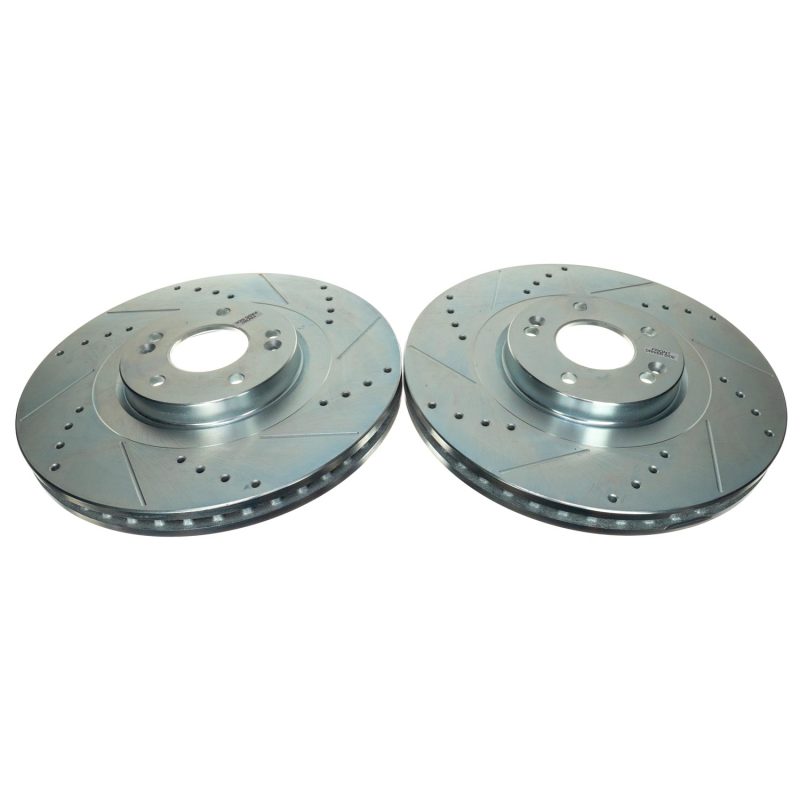 PowerStop fits Kia 20-22 Telluride Front Drilled & Slotted Rotor (Pair)