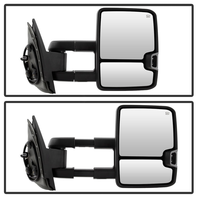 xTune 9936760 fits Chevy Silverado 07-13 Heated Amber LED Signal Mirrors Chrome