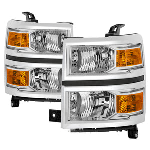 Spyder 9040092 fits Chevrolet 14-15 Silverado 1500 (Non-HD) OEM Style Headlight