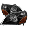 9023699 Xtune fits Honda 03-05 Pilot Crystal Headlights Black HD-JH-HPIL03-AM-