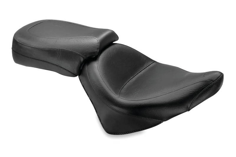 Mustang 76511 fits Victory 03-17 Vegas, Kingpin, 05-07 8-Ball Standard Touring 2PC Seat - Black