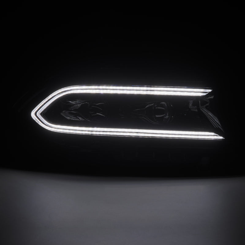 AlphaRex 880579 15-23 fits Dodge Charger LUXX LED Proj Headlights Alpha-Black