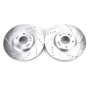 PowerStop fits Kia 15-19 Sedona Front Evolution Drilled & Slotted Rotors - Pair