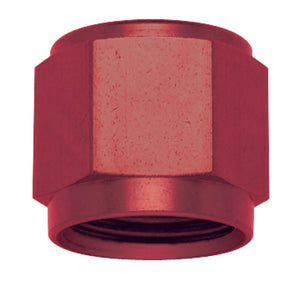 Fragola 481806-RD-10 -6AN Tube Nut Red 10 Pack