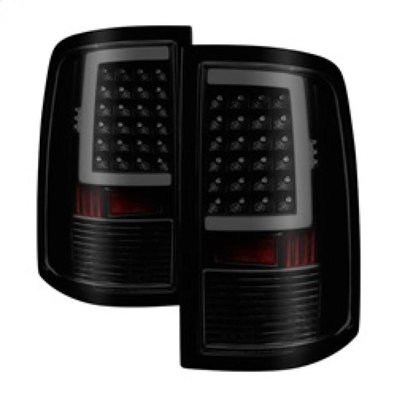 xTune 9038488 09-18 fits Dodge Ram 1500 LED Tail Lights - Black Smoke (ALT-ON-D