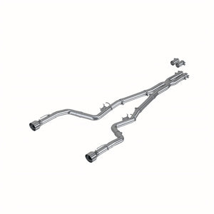 MBRP S7118AL Charger 5.7L/6.2L/6.4L 3in Race Profile Cat-Back w/ Dual Exhaust