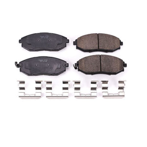 Power Stop 17 fits Chevrolet Epica Front Z17 Evo Ceramic Brake Pad w/Hardware