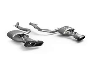 Akrapovic 24-26 Mercedes Benz CLE 53 4MATIC / Cabriolet  (C236 / A236) Titanium Slip On Exhaust
