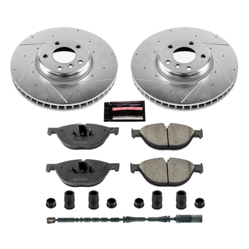 PowerStop K6026 fits BMW 10-17 535i GT Front Z23 Evolution Sport Brake Kit