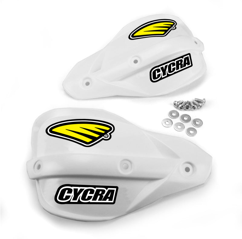 Cycra 1CYC-1015-42 Enduro Handshield - White