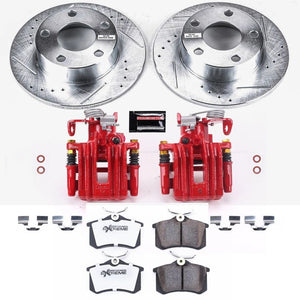 PowerStop fits Audi A6 Quattro Rear Z26 Street Warrior Brake Kit w/Calipers