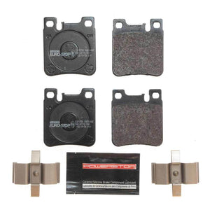 PowerStop fits Mercedes-Benz 07-11 SLK55 AMG Euro-Stop ECE-R90 Rear Brake Pads