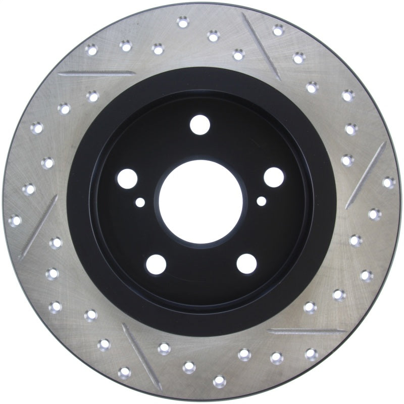 Stoptech 127.44179R SportStop 10-13 Scion tC Slotted & Drilled Right Rear Rotor