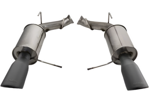 Roush 421145-BLK 11-14 fits Mustang V6 Black Tip Axle Back Exhaust