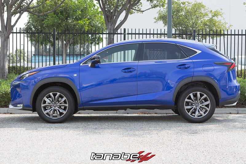 Tanabe TNF196 NF210 Springs 15-16 fits Lexus NX200T F-Sport FWD