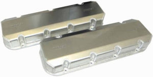 Moroso 68457 fits Chevrolet Big Block Valve Cover w/Billet Rail - 3in - Exhaust