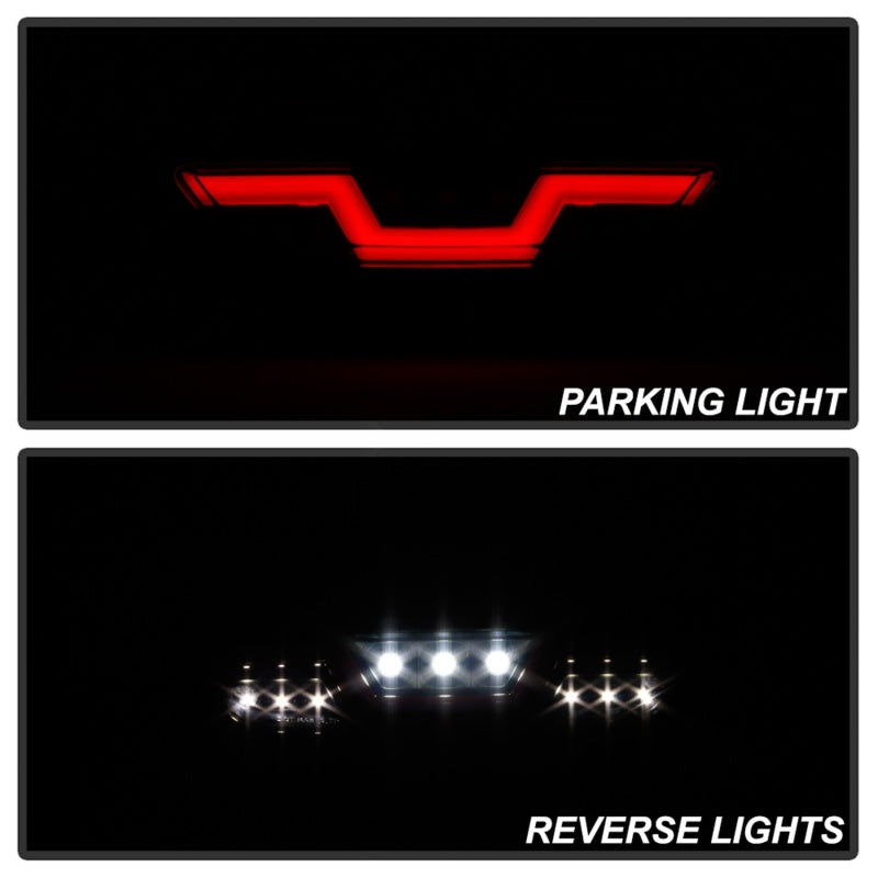 Spyder 5082794 fits Ford 15-16 Mustang LED Reverse Lights - Black Smoke w/ Red