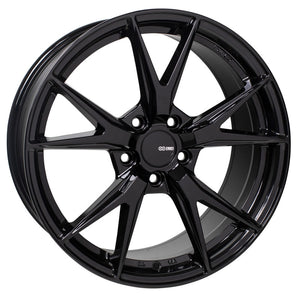 Enkei 523-880-3140BK Phoenix 18x8 40mm Offset 5x108 72.6mm Bore Gloss Black Wheel