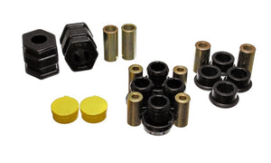 Energy Suspension 16.3115G 99-00 fits Honda Civic Si Black Front Control Arm Bushing Set