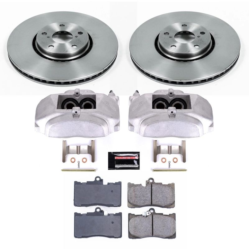 Power Stop KCOE4633 14-20 fits Lexus IS350 Front Autospecialty Kit w/Cals