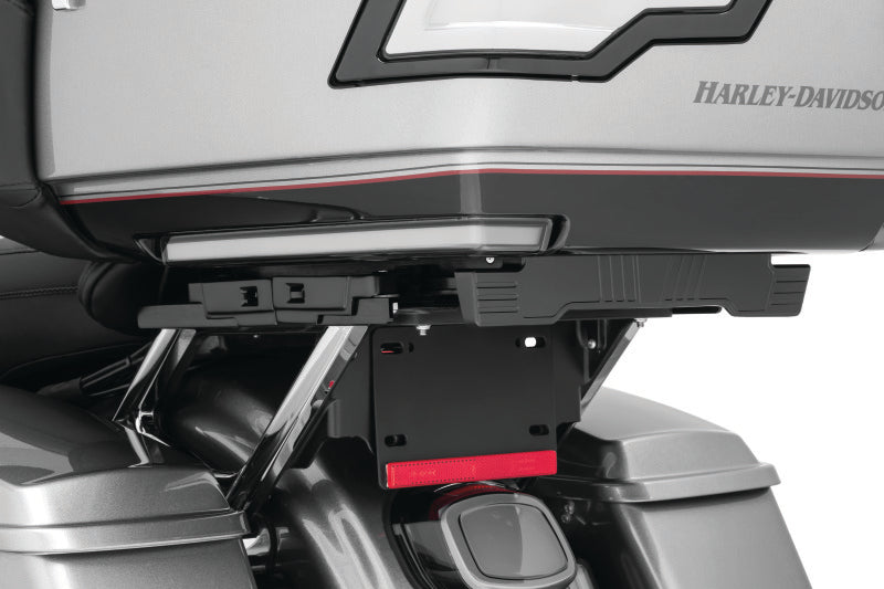 Kuryakyn 8789 Kuryakyn Quick Adjust Tour-Pak Relocator 14-Up Touring Black
