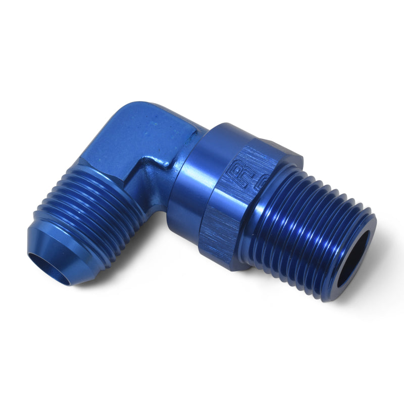 Russell 614110 Performance -10 AN 90 Degree Male to Male 1/2in Swivel NPT Fitting