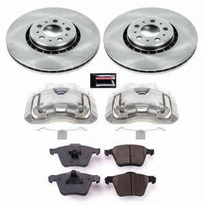 Power Stop KCOE4552 03-14 fits Volvo XC90 Front Autospecialty Kit w/Cals
