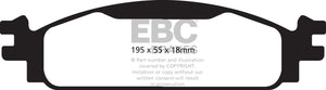 EBC UD1376 08-10 fits Ford Flex 3.5 Ultimax2 Front Brake Pads