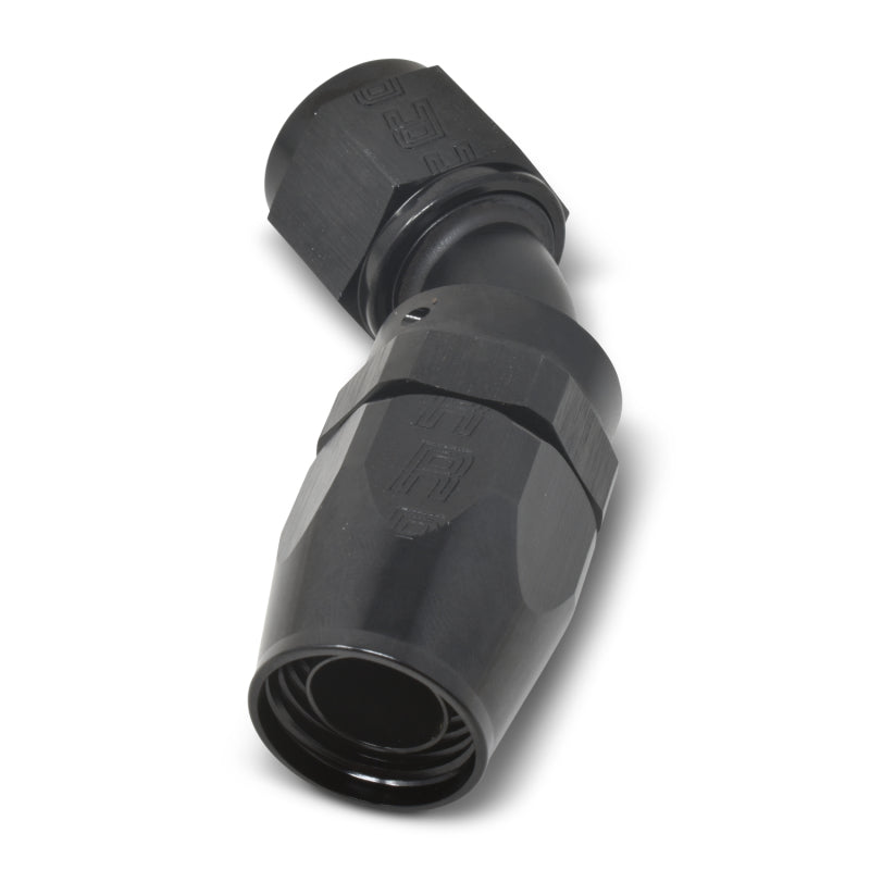 Russell 610105 Performance -8 AN Black 45 Degree Full Flow Hose End
