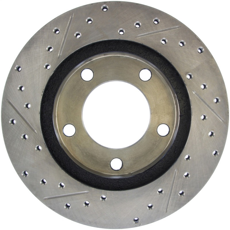 Stoptech 127.63006L Slotted & Drilled Sport Brake Rotor