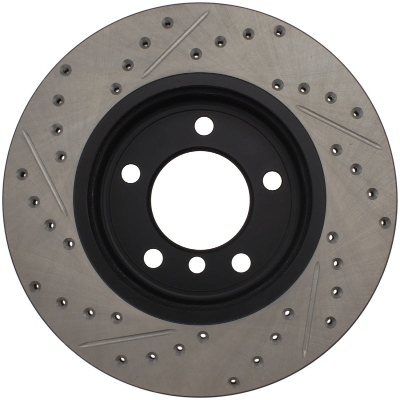 Stoptech 127.34048L Power Slot 01-02 BMW Z3 / 03-09 Z4 / 3 Series Front Left Drilled & Slotted Rotor