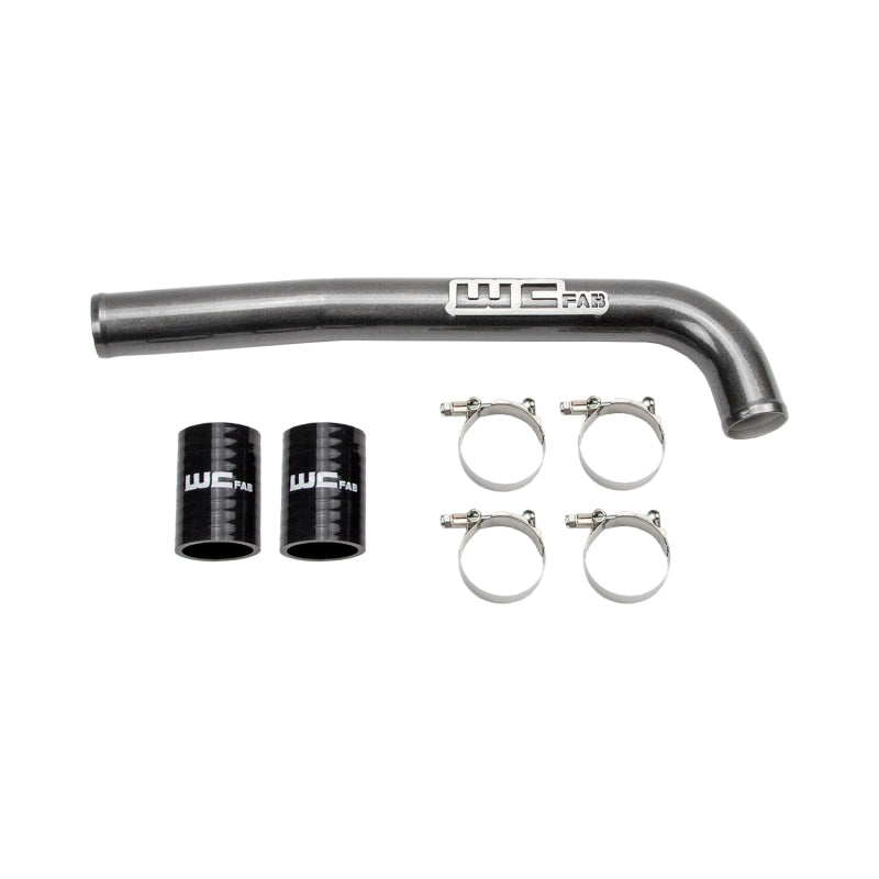 Wehrli 19-24 6.7L Cummins Standard Output (SO) Upper Coolant Pipe - Fine Texture Black